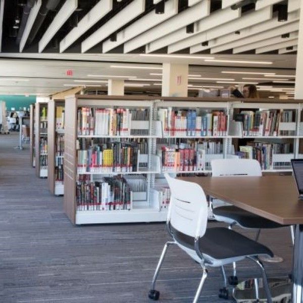 cantilever library flexible shelving