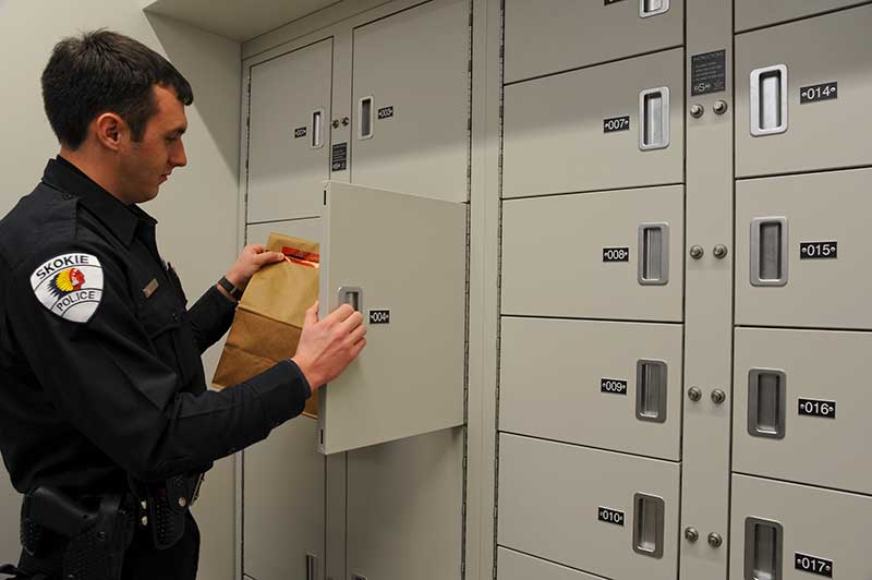 dsm evidence lockers for secure processing