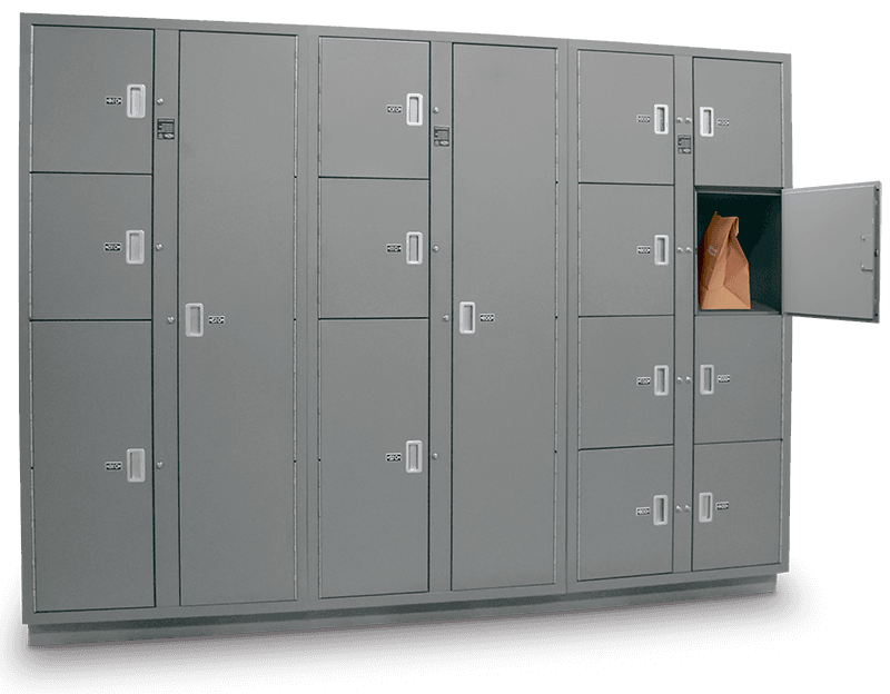 evidence locker multi tier and full height configurations
