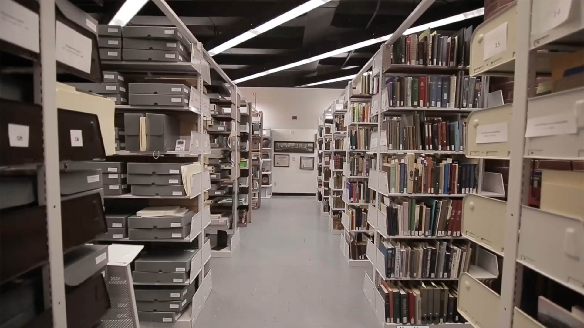 cantilever library collection storage
