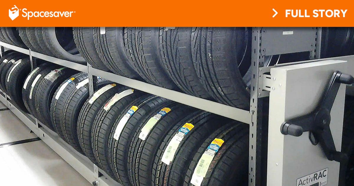 Porsche Dealership Revs Up Tire Storage Spacesaver Corporation