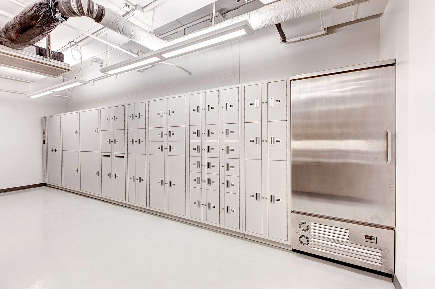 evidence locker bank custom configurations
