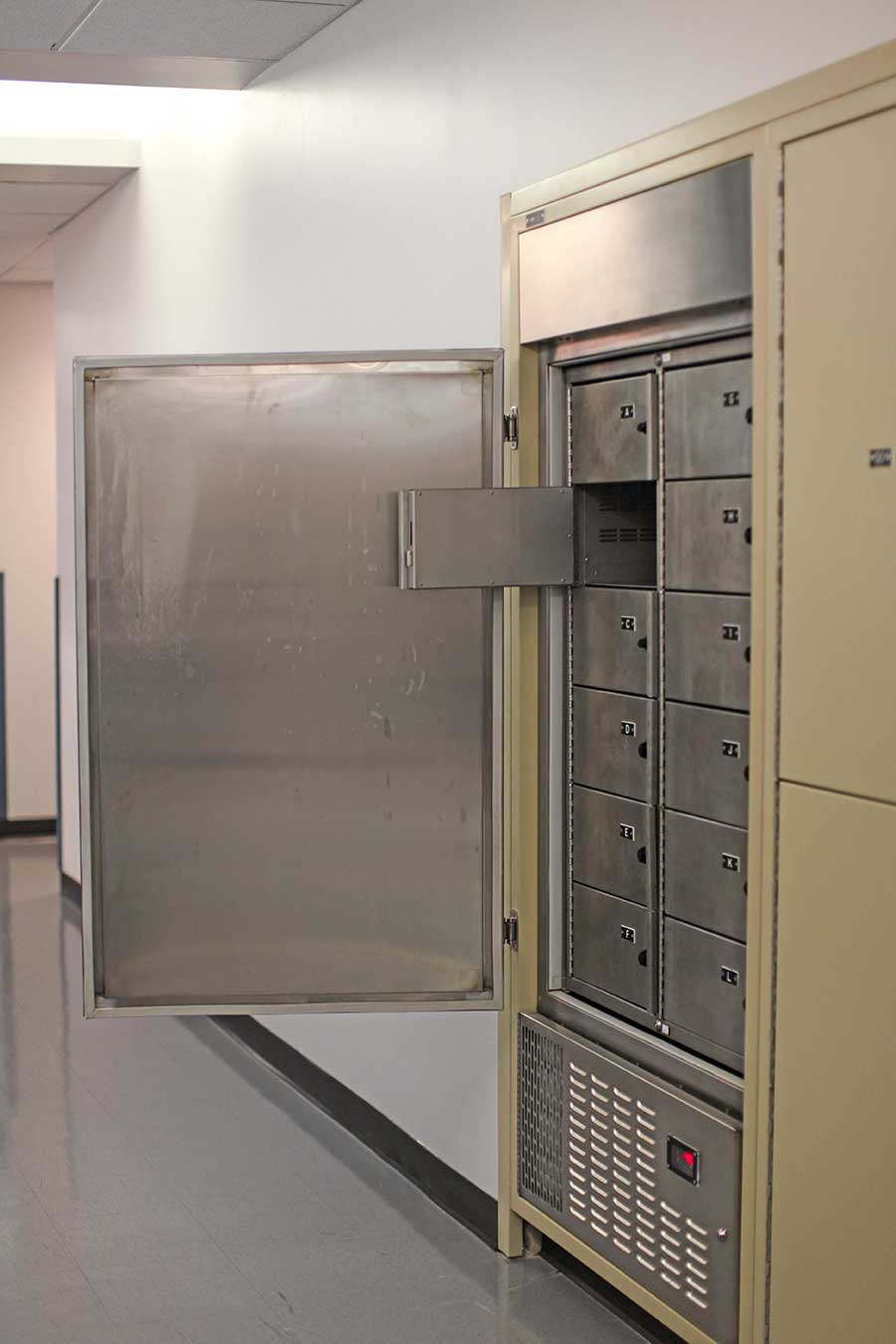 temporary evidence lockers