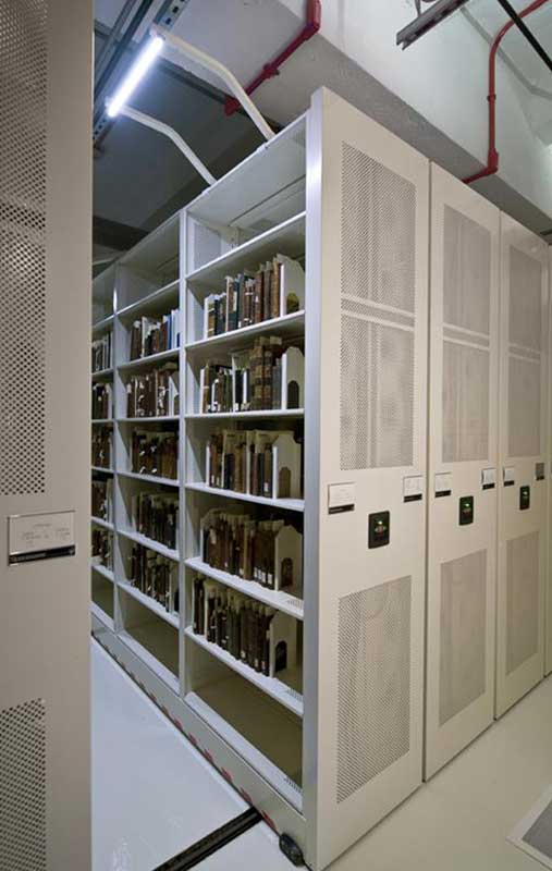 archival storage rare book storage
