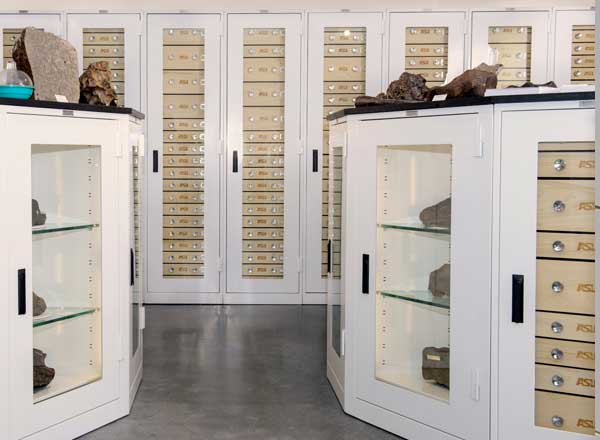 campus archive collection museum cabinets