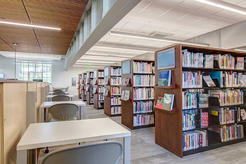 cantilever library shelving