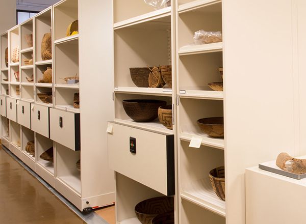 climate controlled ceramic collection