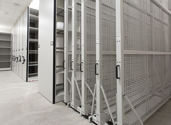 climate controlled library storage