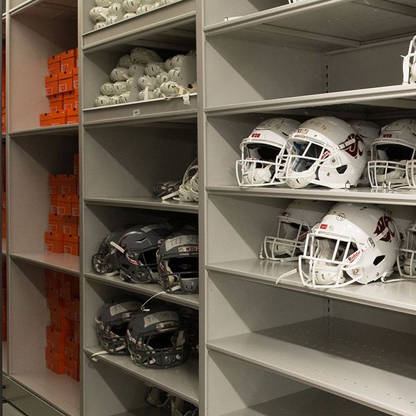 collegiate helmet storage solutions