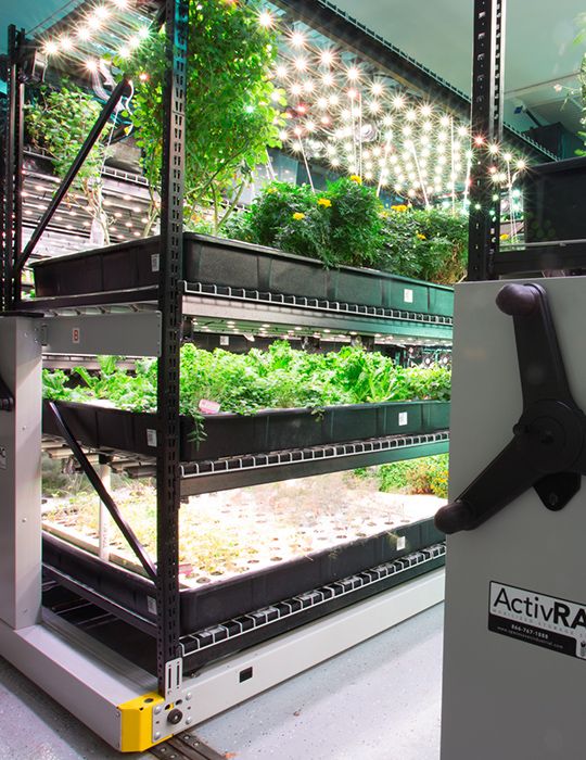 commercial indoor CEA farming system