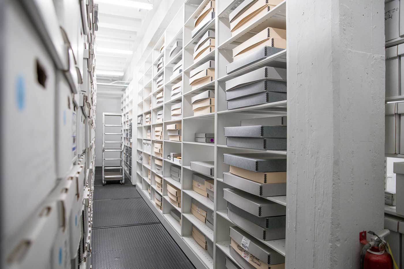 corporate museum archives spacesaver compactors shelving