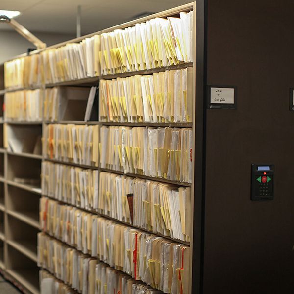 corrections secure records storage