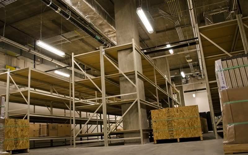 detention center custom storage around facility structure
