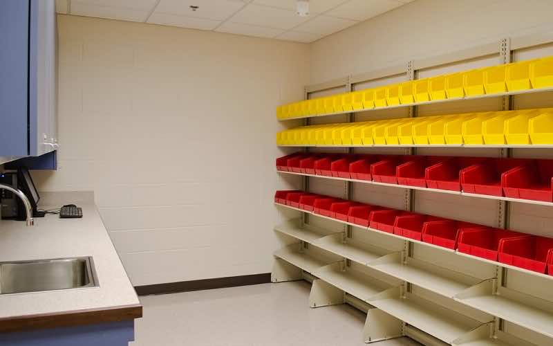 detention center facility storage ideas