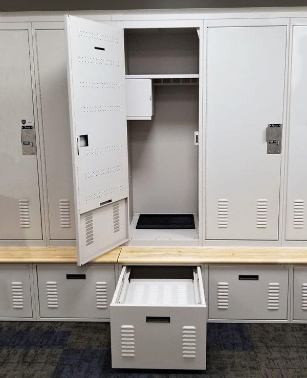 double wall doors on freestyle personal storage locker