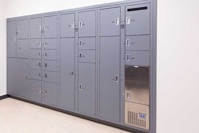 evidence locker - custom configuration and sizes
