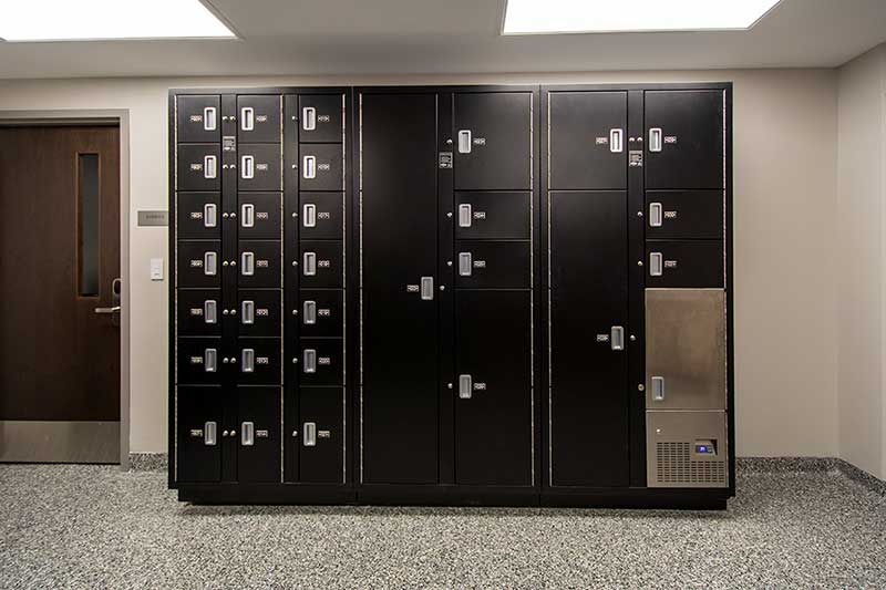 spacesaver black evidence lockers