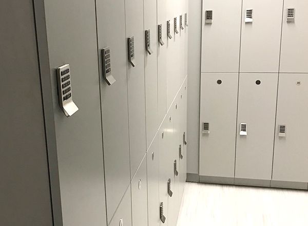 fire department locker room lockers