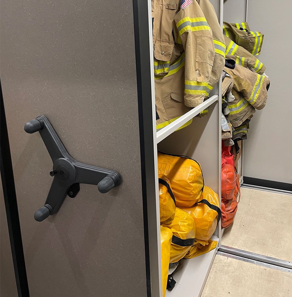 fire fighter compact gear storage solutions