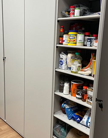 fire station secure food storage