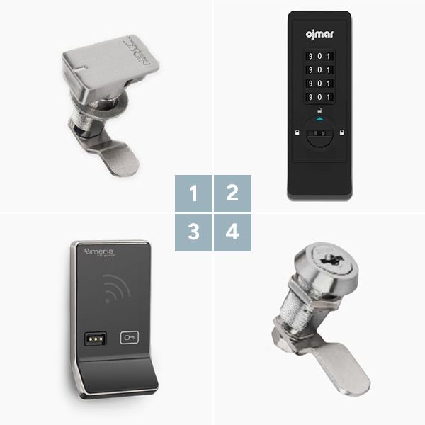 spacesaver lock options