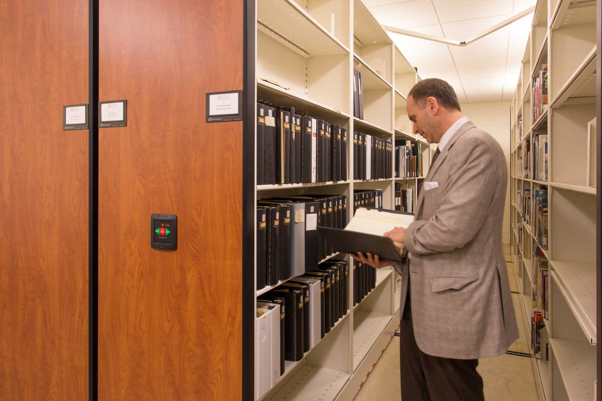 historic library collection at george washington library