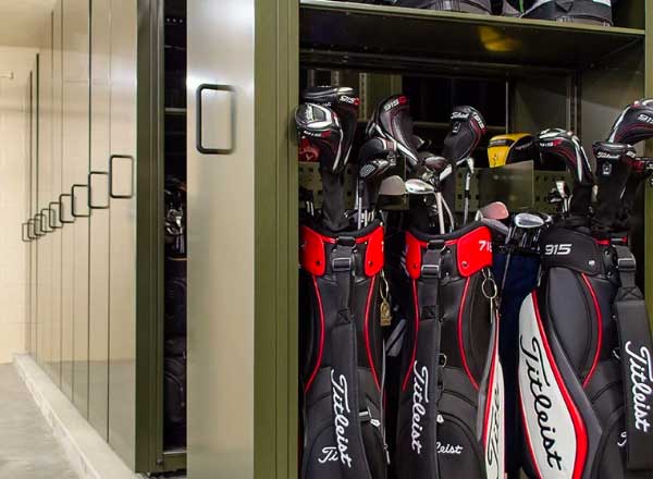 golf bag equipment storage