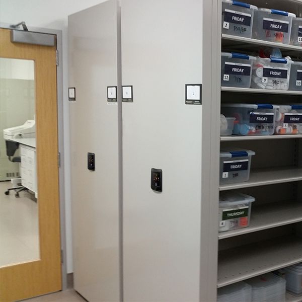 healthcare gesture control lab storage