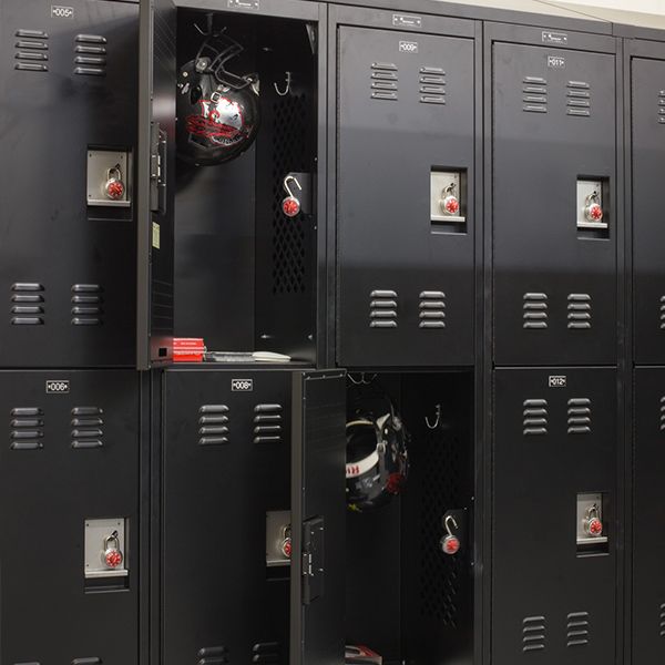 high school athletic equipment lockers