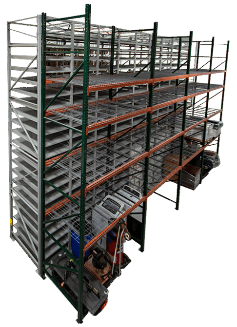 High-bay shelving system