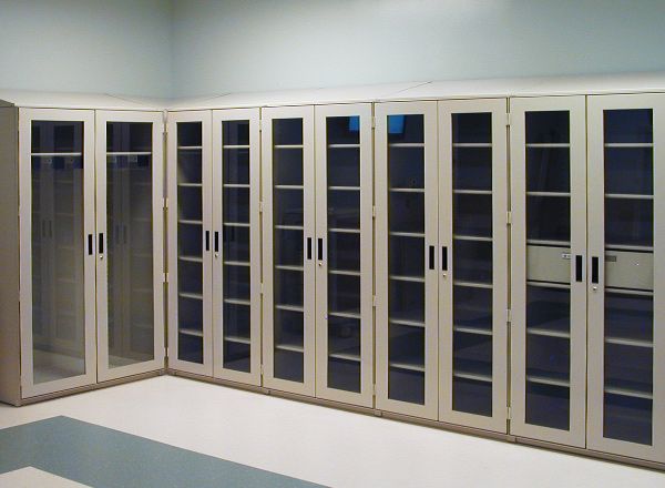 hospital electronic secure storage cabinets