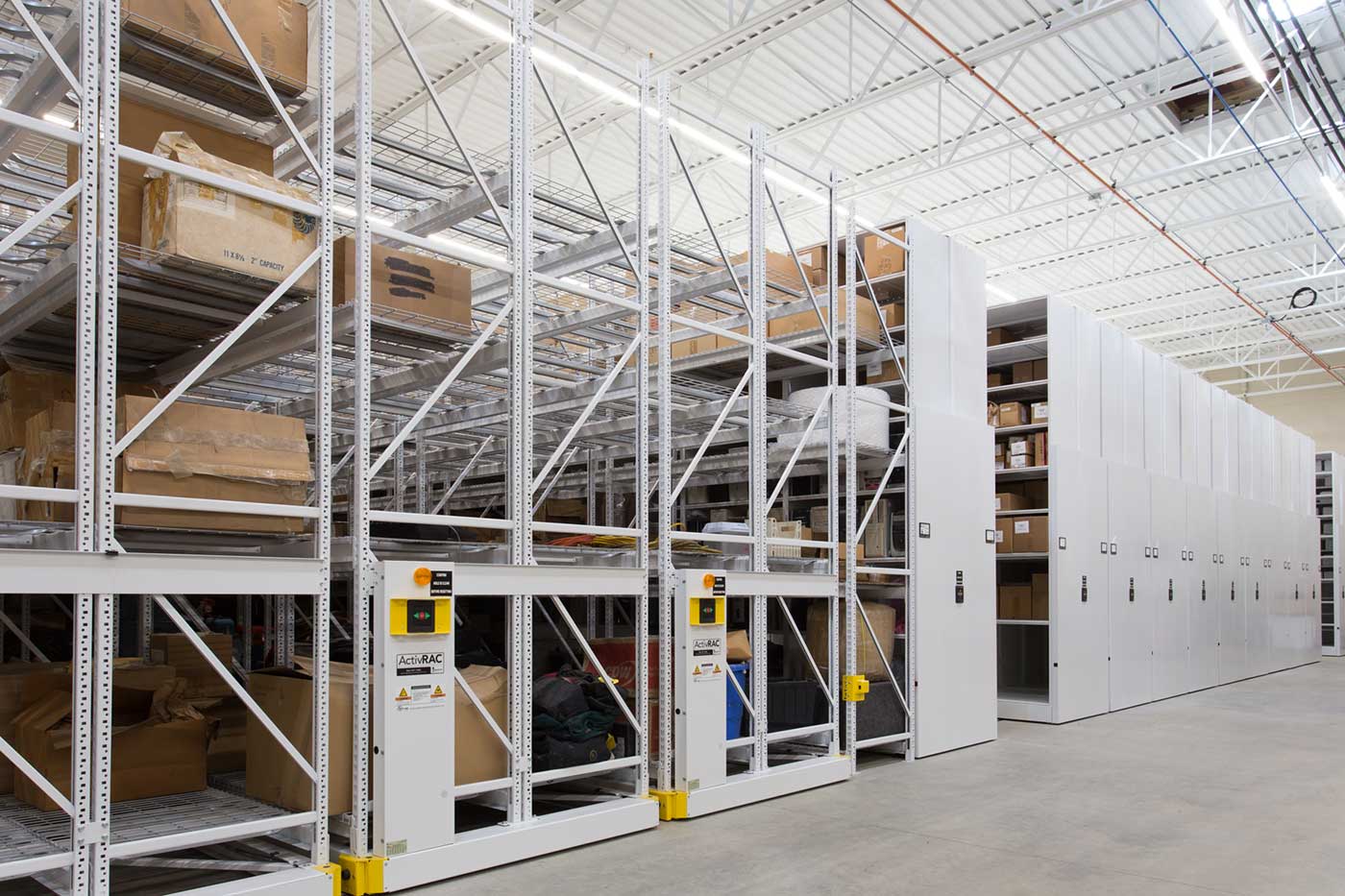 warehouse evidence mobile storage system