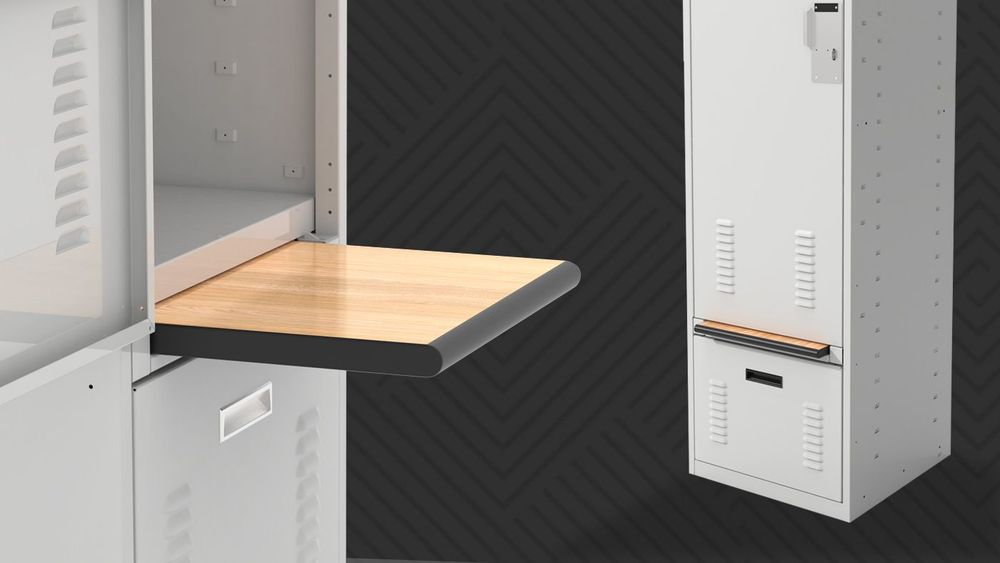 FreeStyle® Locker with Pull-Out Bench