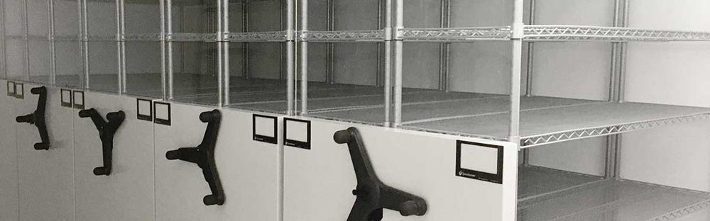 cold storage moveable shelving systems