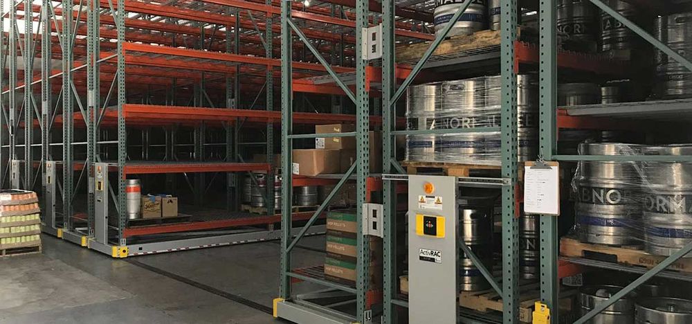 electric pallet racking warehouse storage