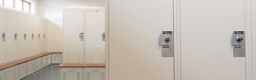 healthcare locker room personal locker storage