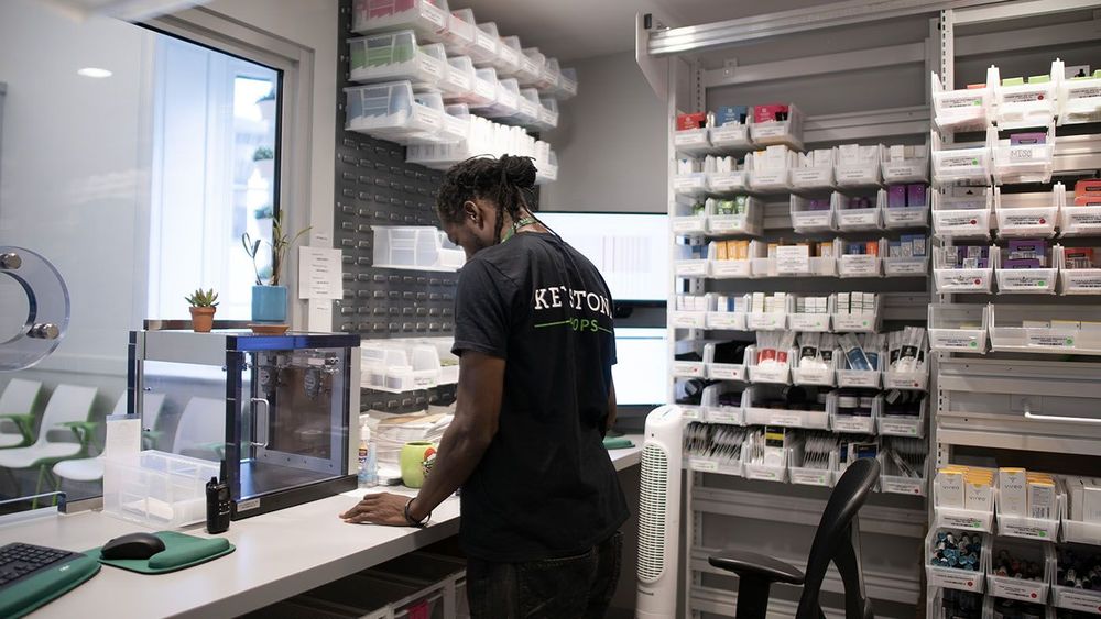 spacesaver cannabis dispensary storage solutions