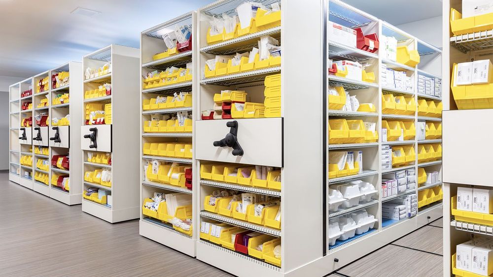 spacesaver healthcare pharmacy storage