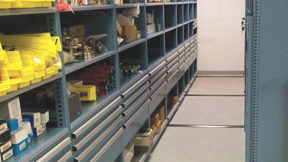 spacesaver manufacturing small parts storage