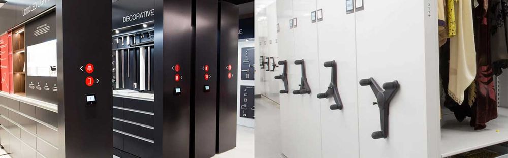 spacesaver electric vs mechanical mobile shelves
