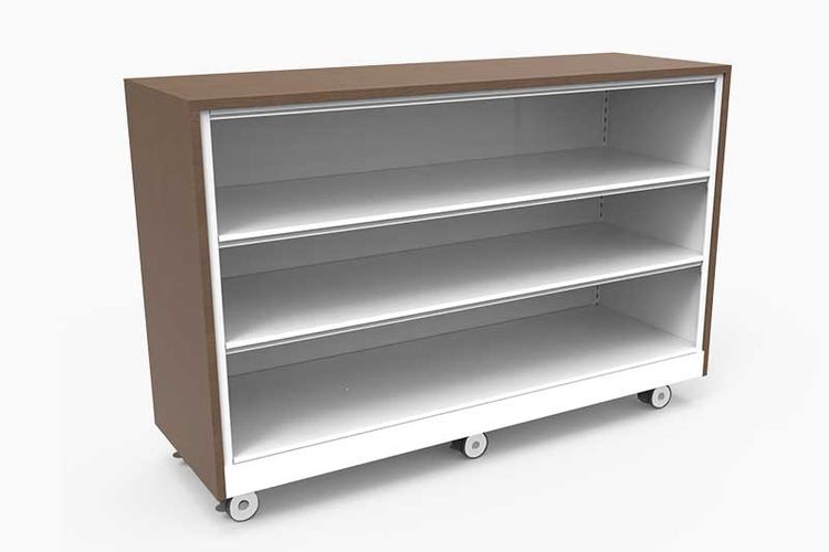 4-post flexible shelving style F
