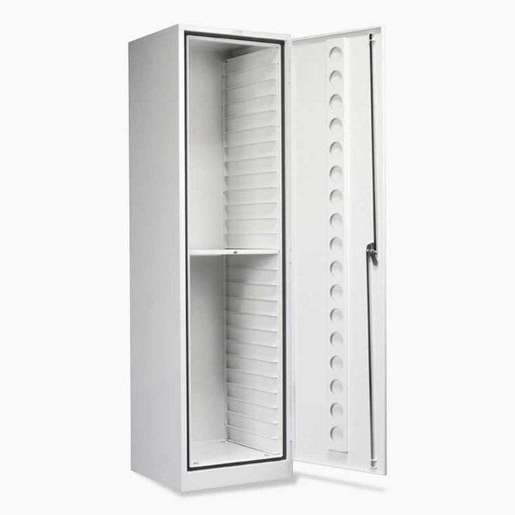 model 521 Spacesaver museum cabinet