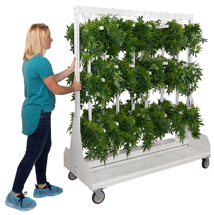 cannabis drying rack cart