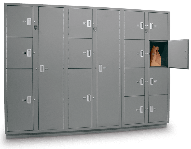 evidence locker multi tier and full height configurations