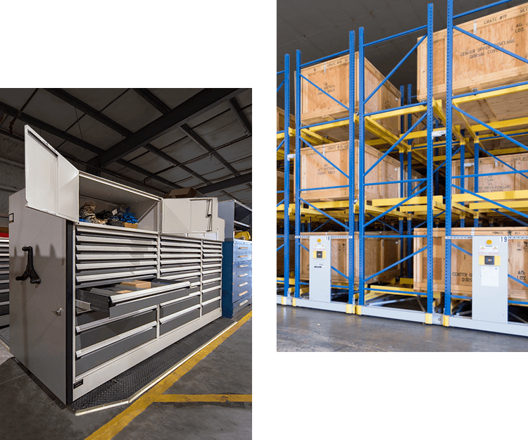 aircraft service department storage solutions