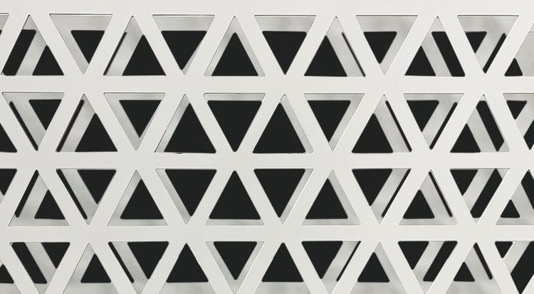 art screen triangle punch - art rack accessory options