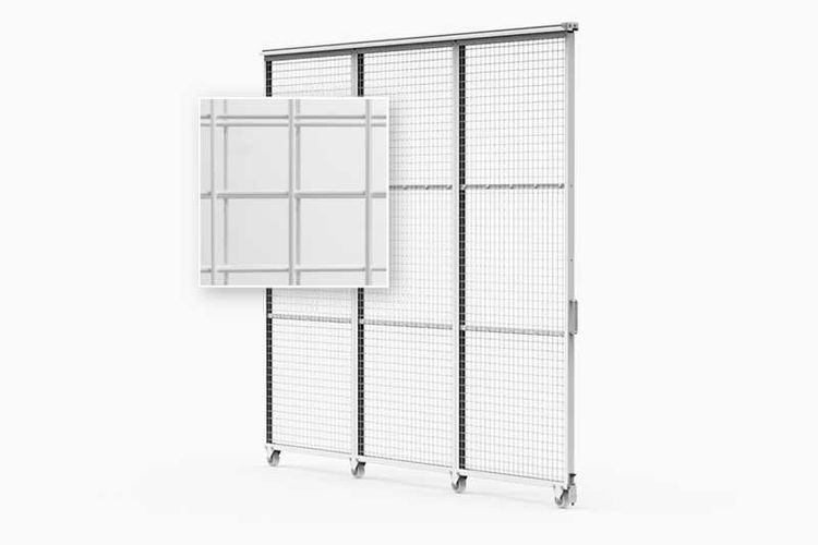 welded wire art screen