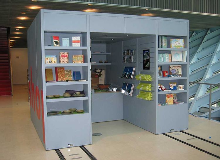 compact pop up shop high-density mobile system