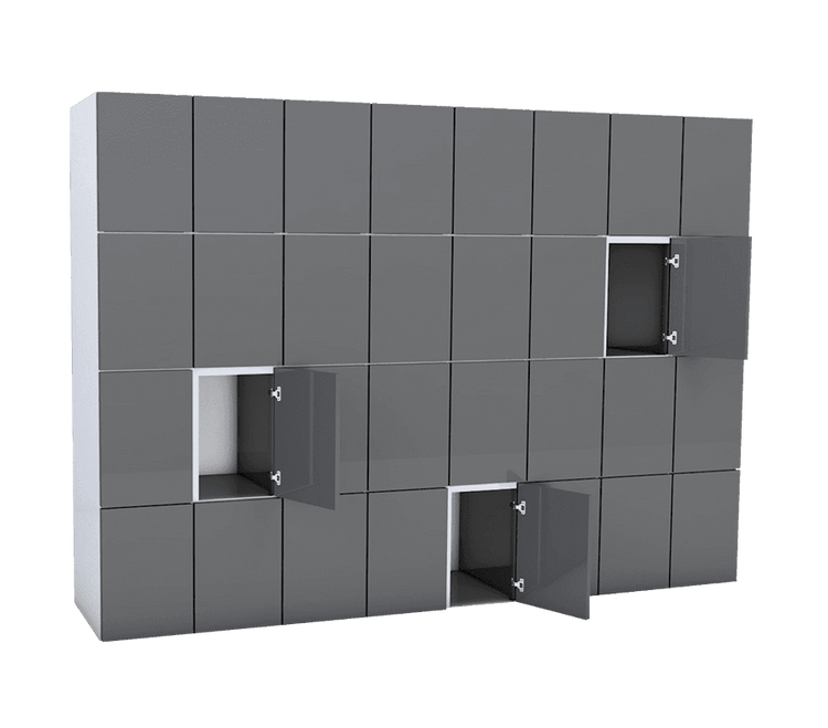 space day use locker rendering