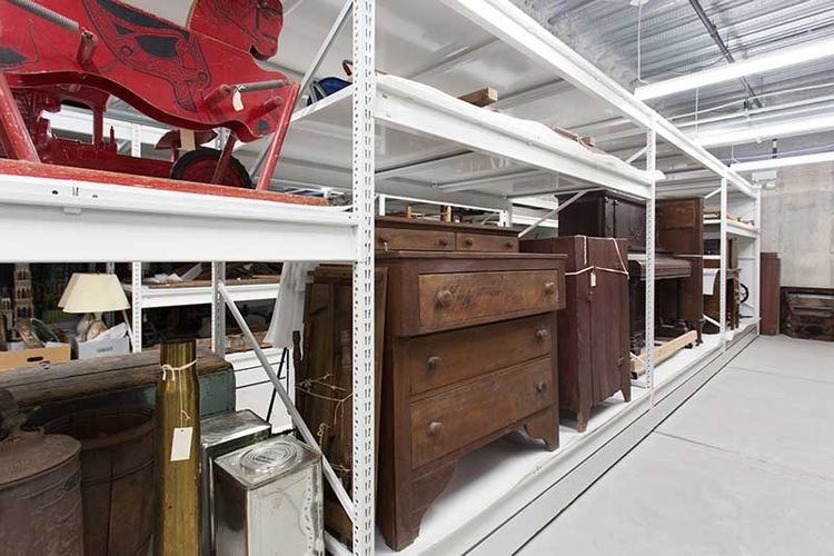 widespan Raptorac museum shelving